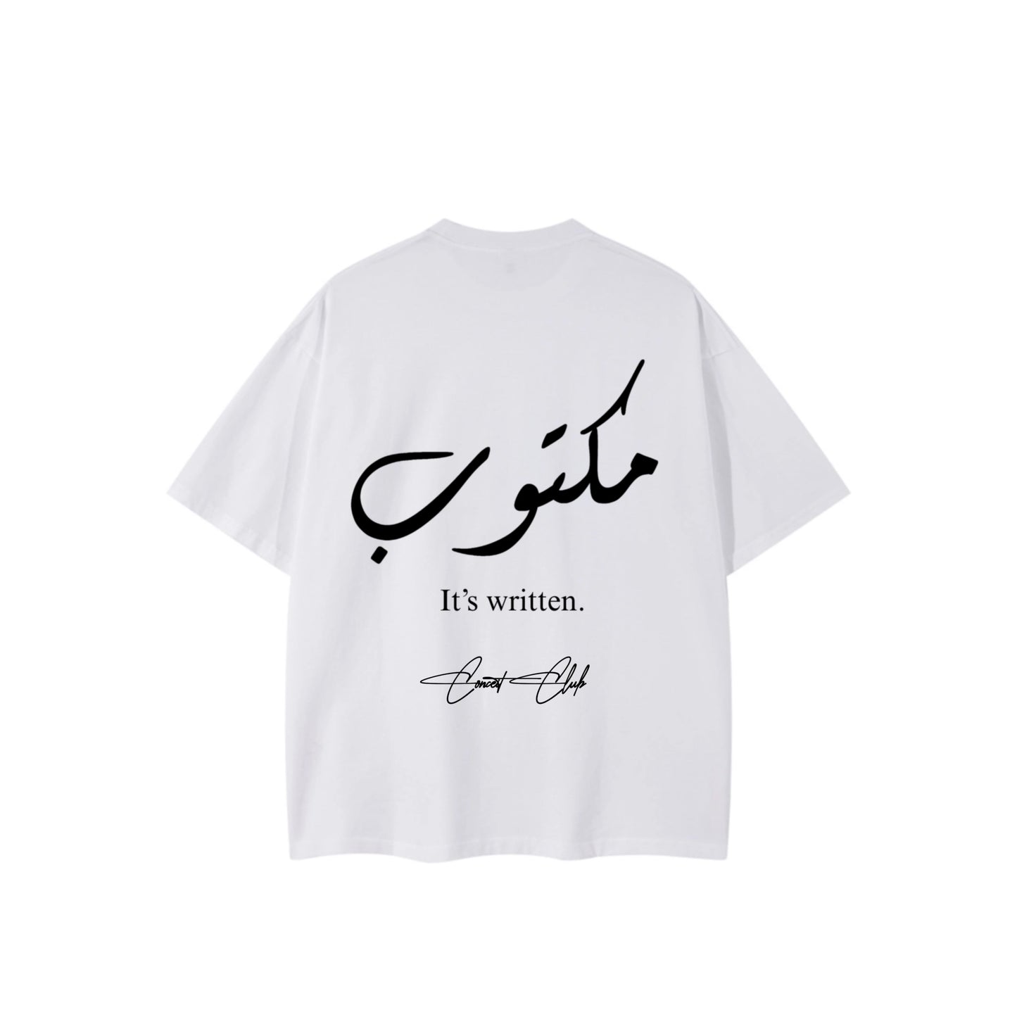 مكتوب Tee W