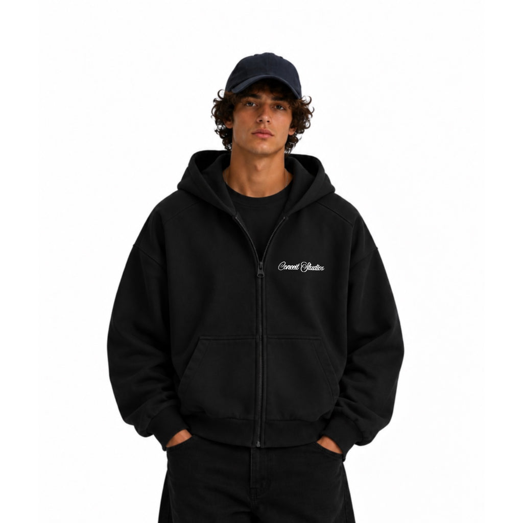 Basic Zip Hoodie